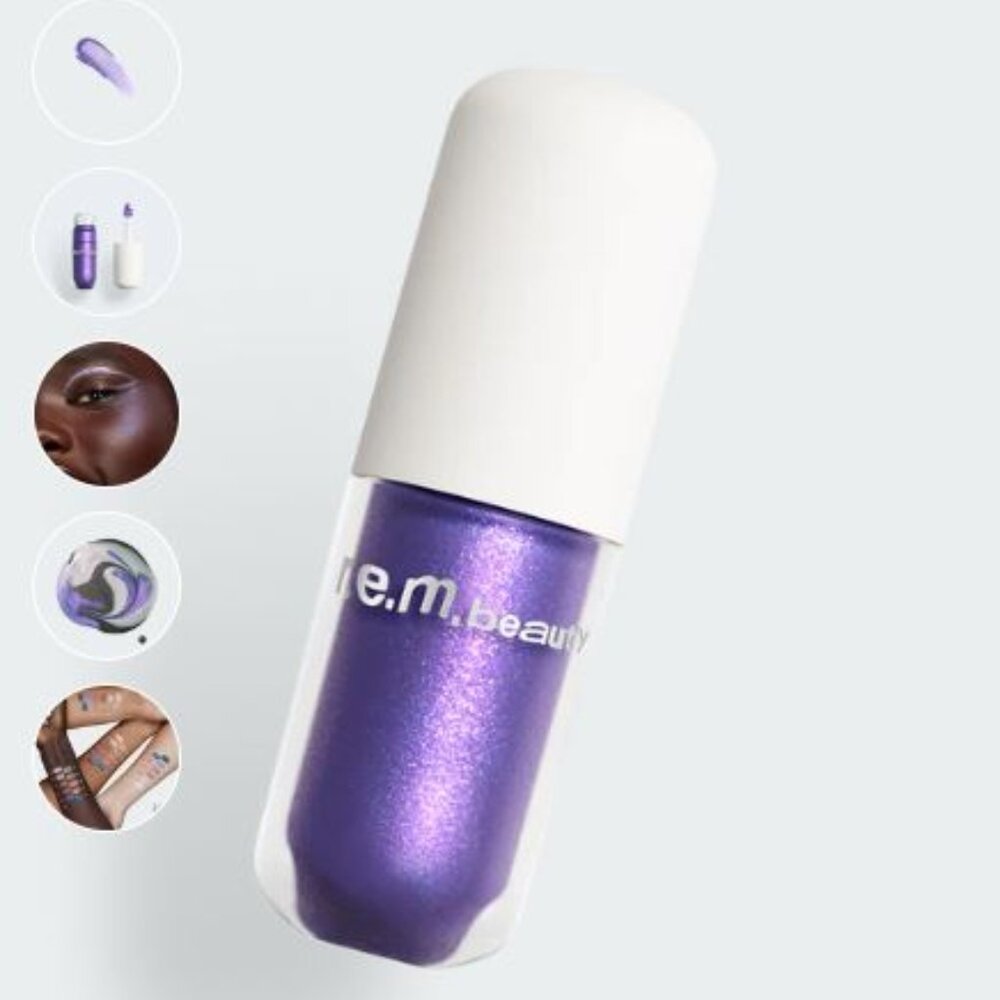 r.e.m. beauty lustrous liquid eyeshadow - SCIENCE FAIR